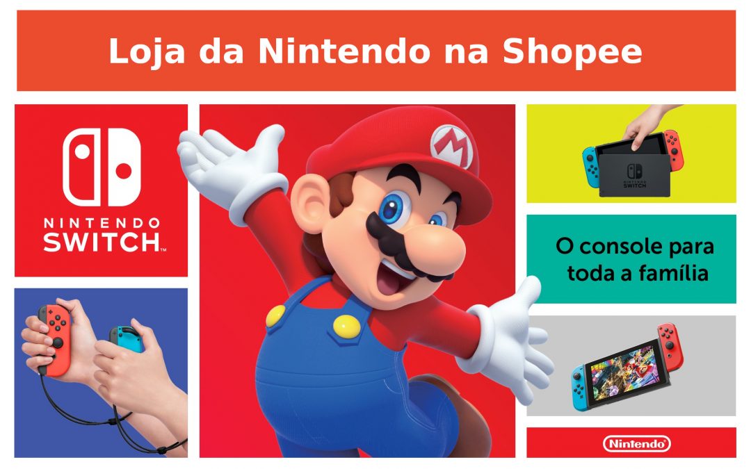 Loja Oficial Da Nintendo Na Shopee Sim Confira Seletronic