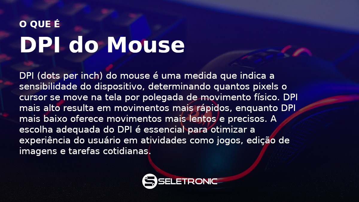 O que é DPI do Mouse?