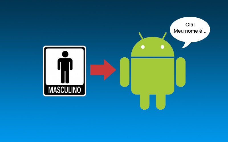 História e o nome do robô mascote do sistema Android!