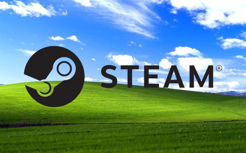 Steam Perde Suporte para Windows XP e Windows Vista