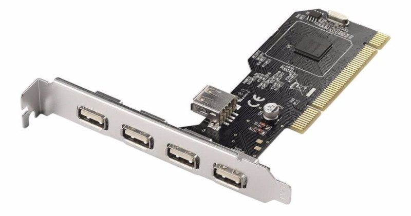 Placa de Expansão USB no padrão PCI-E
