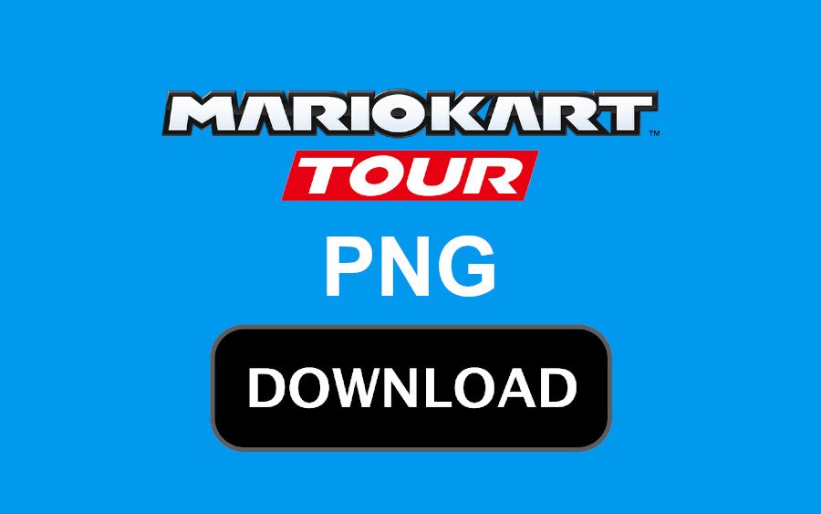 Baixar a logo de Mario Kart Tour PNG oficial com fundo Transparente