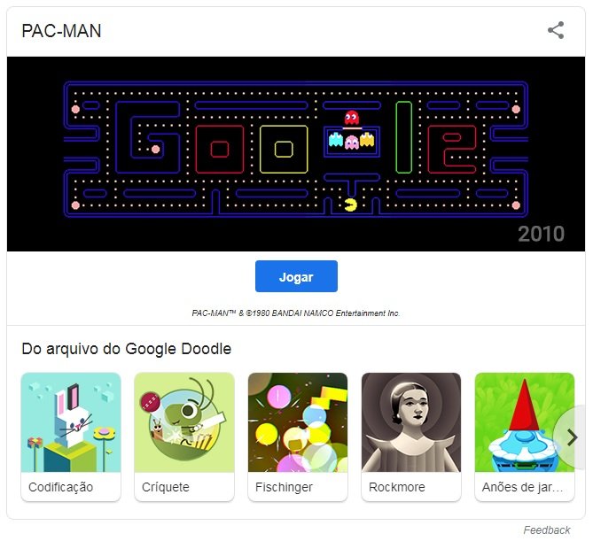 Como jogar os antigos Google Doodles, liberados pelo site durante a  quarentena - NSC Total