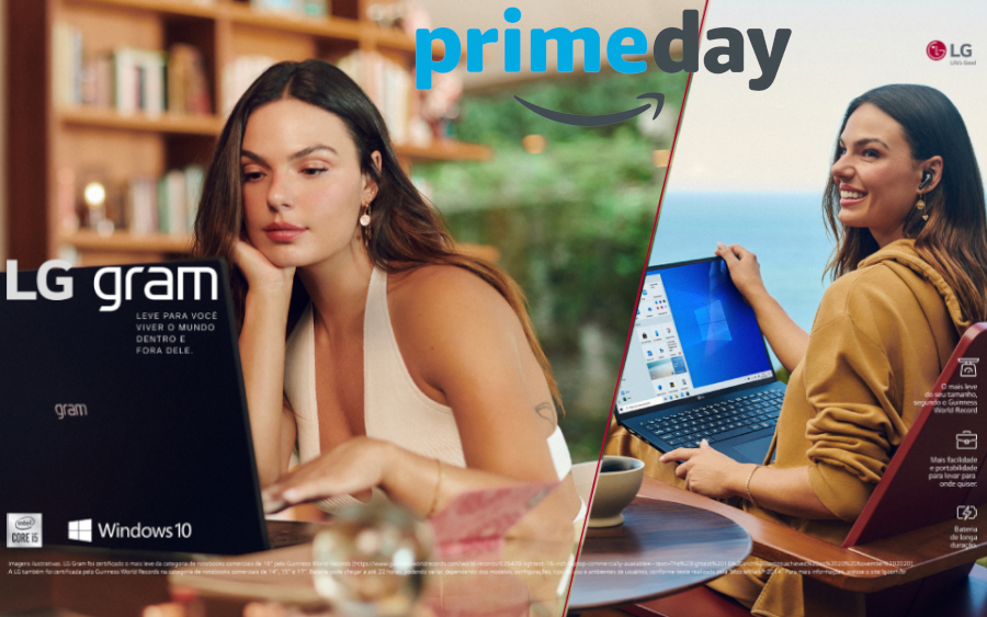 Amazon Prime Day: Lançamento exclusivo do Notebook LG Gram com Intel Core i7