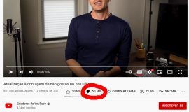 Imagem de Youtube: Atitude de remover os dislikes é repudiada com dislikes