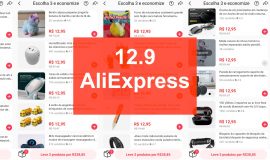 Imagem de 12.9: Promoção tem produtos por R$ 12 e Frete grátis no AliExpress! Veja como aproveitar