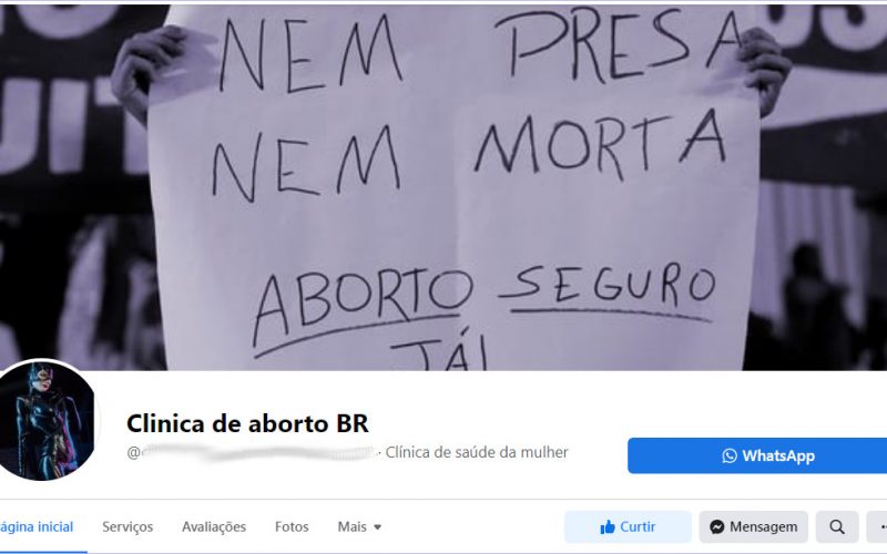 Imagem de Facebook: Anúncio de Clínica de Aborto no Brasil é questionada por internautas!