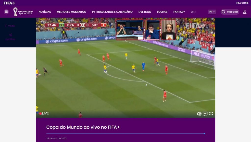 Como assistir e ouvir a Copa do Mundo FIFA 2022ᵀᴹ ao vivo e de graça na  rádio SBS