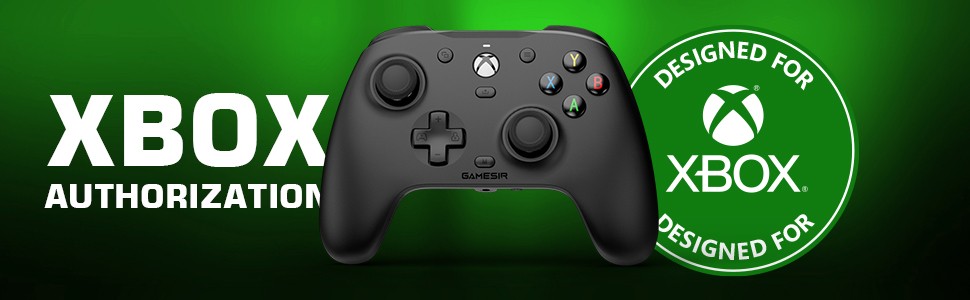 Controlador de PC com fio GameSir G7 para Windows 11/10/7, licenciado oficialmente para Xbox One