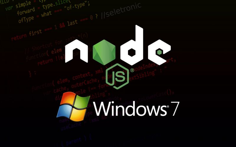 Como instalar o Node.js no Windows 7? Aprenda Agora!