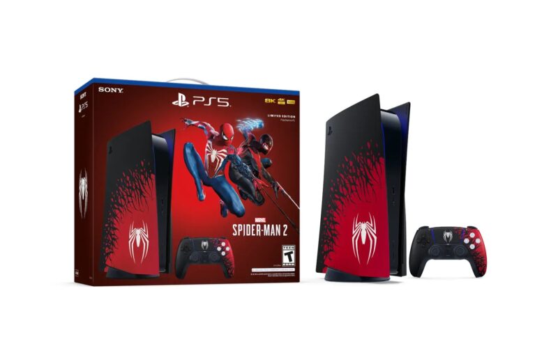 PS5 e DualSense receberão versão com tema Marvel’s Spider-Man 2