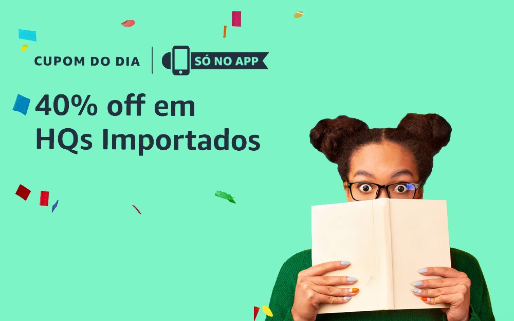 Cupom Amazon: 40% off em HQs Importados para Prime foi liberado na plataforma