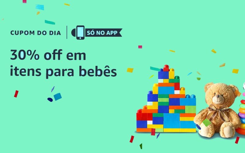 Imagem de Cupom de desconto Amazon de Itens para Bebês dá 30% OFF – Confira!