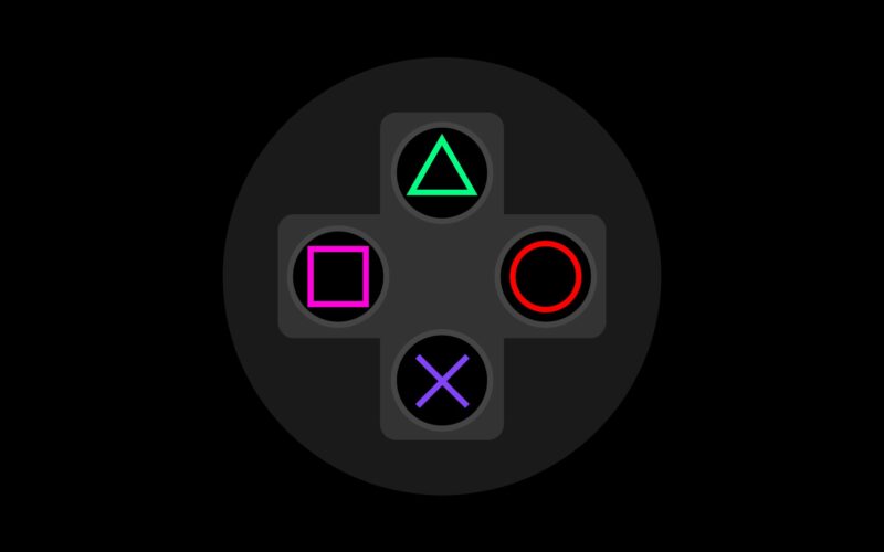 Saiba o significado dos símbolos do PlayStation (Círculo, Triângulo, Quadrado e X).