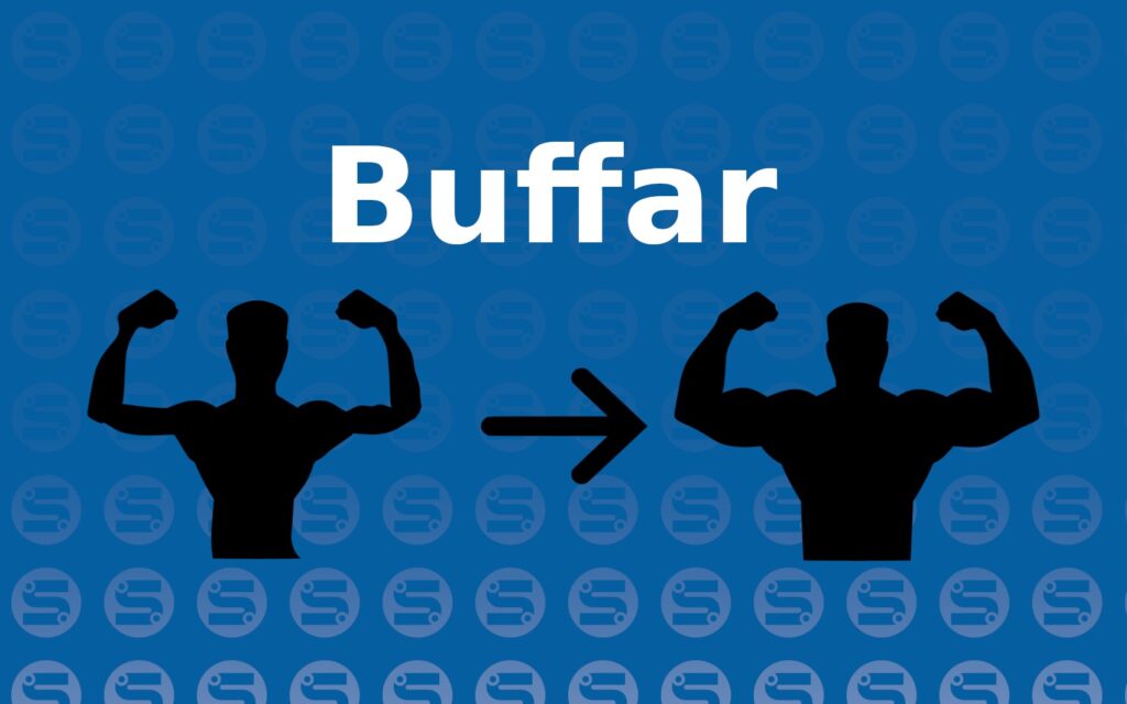 O que é Buff/Buffar