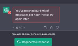 Imagem de O que é a mensagem no ChatGPT: “You’ve reached our limit of messages per 24 hours. Please try again later.”