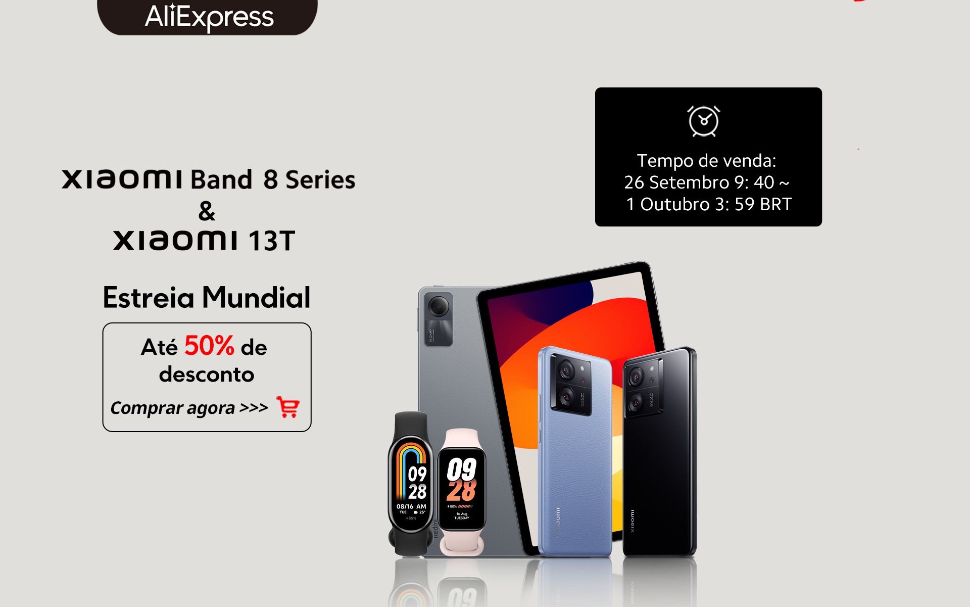AliExpress Anuncia Promoção “Super Marcas XIAOMI” 2023 – Descontos Imperdíveis em Produtos de Alta Qualidade!