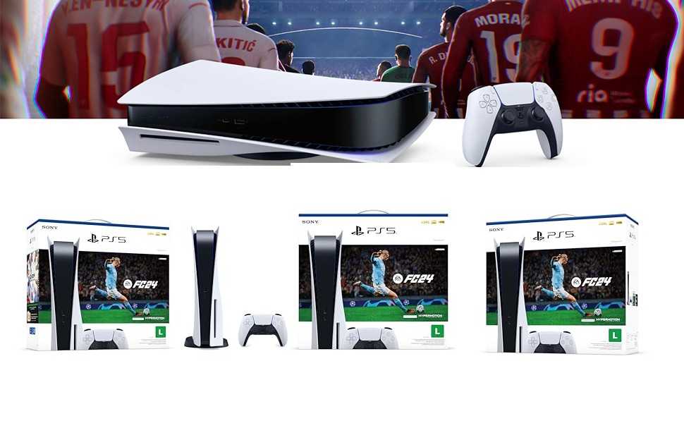 Amazon Anuncia Promoção de Pré-Venda do Console PlayStation 5 com EA SPORTS FC 24 por R$3.905,90