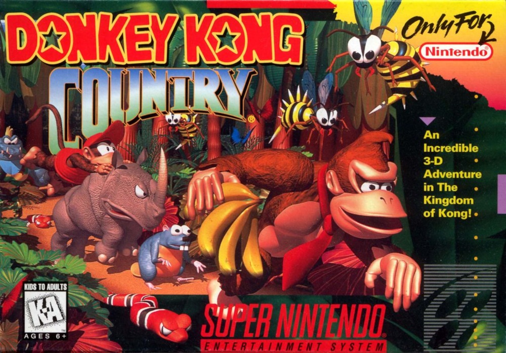 Donkey Kong Country 1 Cover