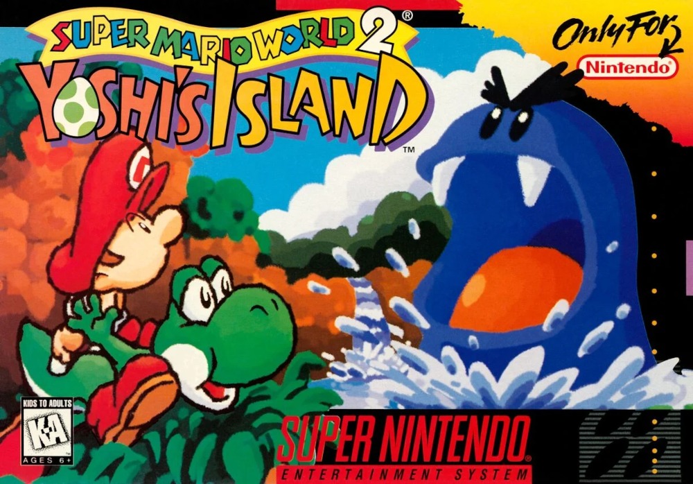 Super Mario World 2: Yoshi's Island Cover