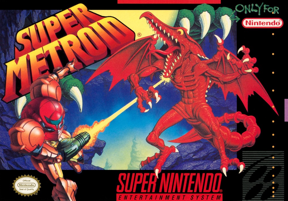 Super Metroid Cover