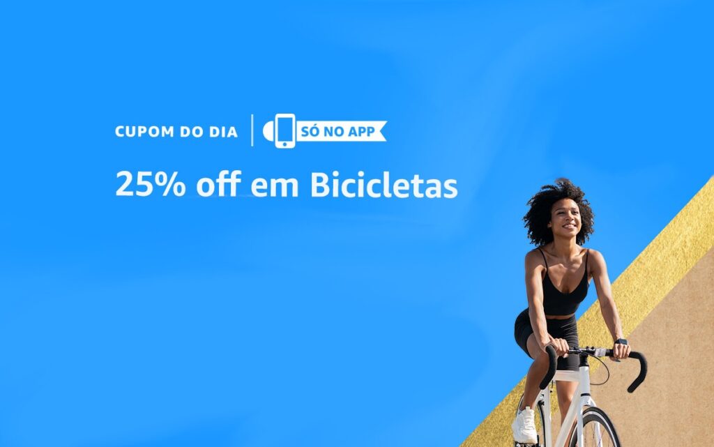 Mega Oferta Prime: Amazon libera Cupom de 25% OFF em Bicicletas