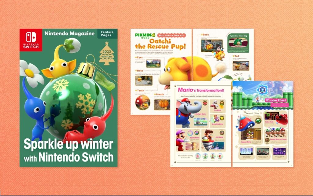 Nintendo Magazine: Versão Digital da Revista de Inverno 2023 foi liberada em inglês