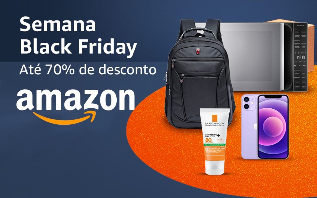 Começou: Semana Black Friday Amazon – Estas são as promoções em destaque.
