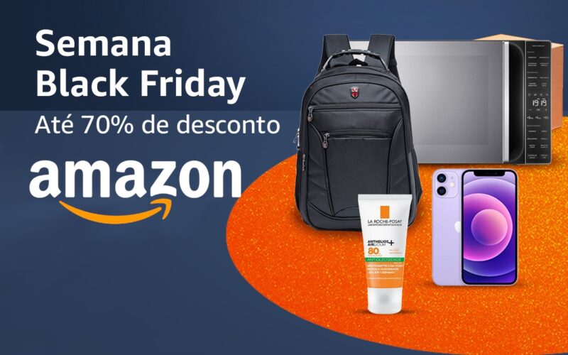 Imagem de Começou: Semana Black Friday Amazon – Estas são as promoções em destaque.