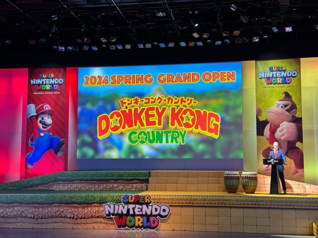Aventura Tropical: Donkey Kong Country chega no Super Nintendo World em 2024