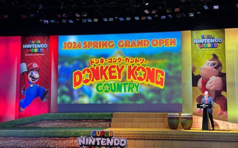 Donkey Kong Country será a nova atração do parque Super Nintendo - Game  Arena