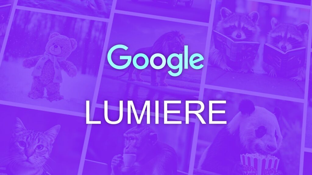 Lumiere: Nova IA do Google transforma texto e imagens em vídeos