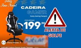 Imagem de Alerta: Golpe de Cadeira Gamer por R$199 com Nome da KaBuM Tenta Enganar Consumidores