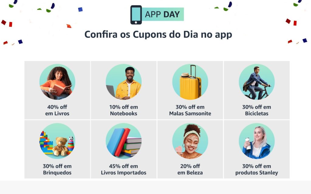 Amazon libera códigos de cupom para o App Day – Veja todos