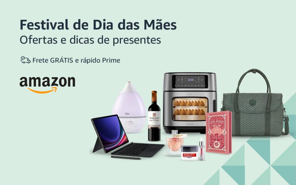 Amazon libera ofertas de Dia das Mães com antecedência para você não se atrasar no presente