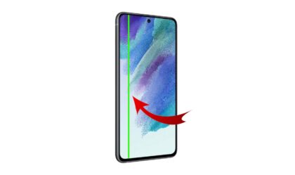 Imagem de Linha Verde na tela de celulares Samsung Galaxy estão ocorrendo após atualização