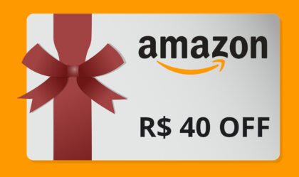 Imagem de Amazon Libera Cupom Salve R$40 por tempo limitado