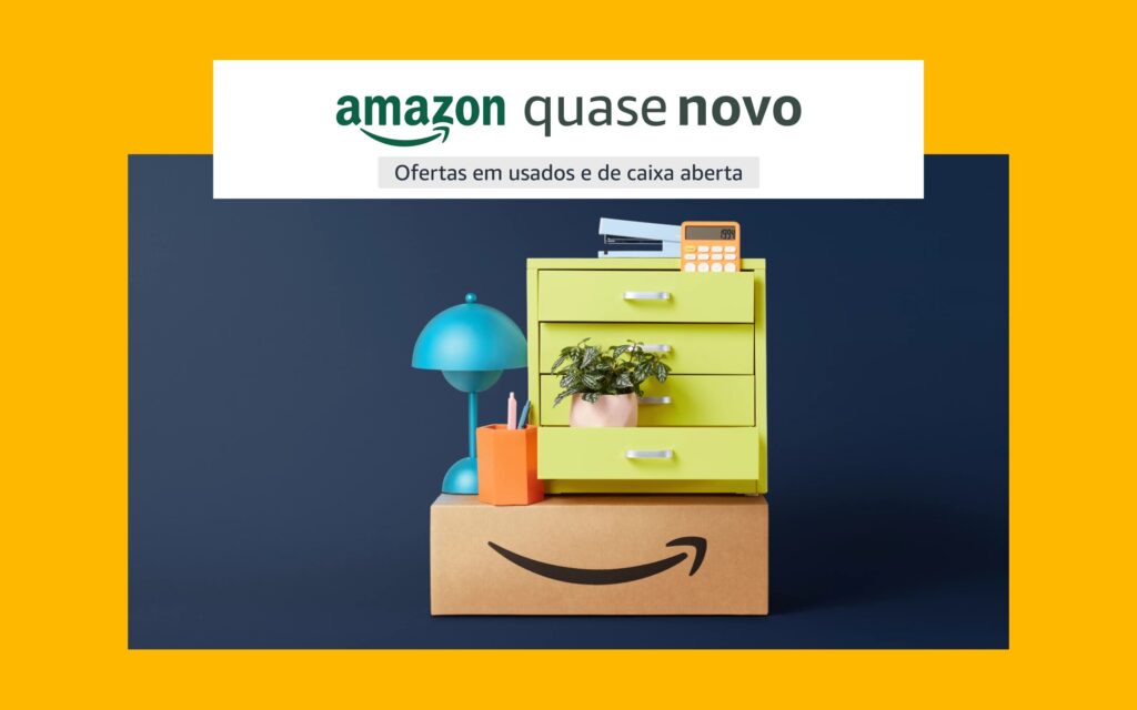Conheça o Amazon Quase Novo – Produtos muito mais baratos