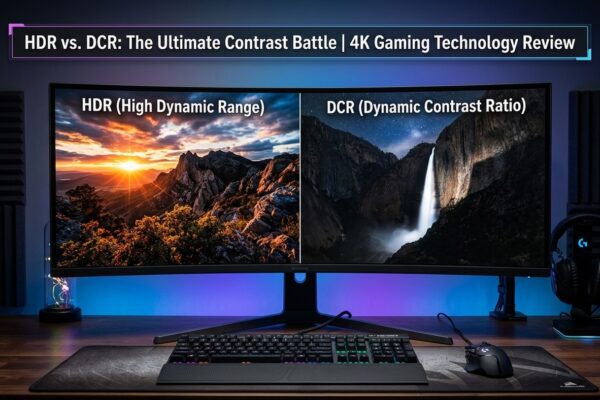 Monitor com tecnologia DCR e HDR em destaque