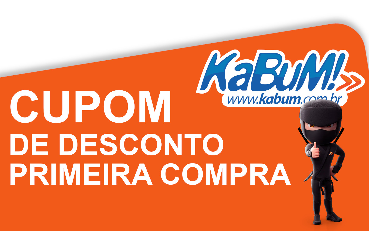KaBuM! libera Cupom de Desconto para Primeira Compra