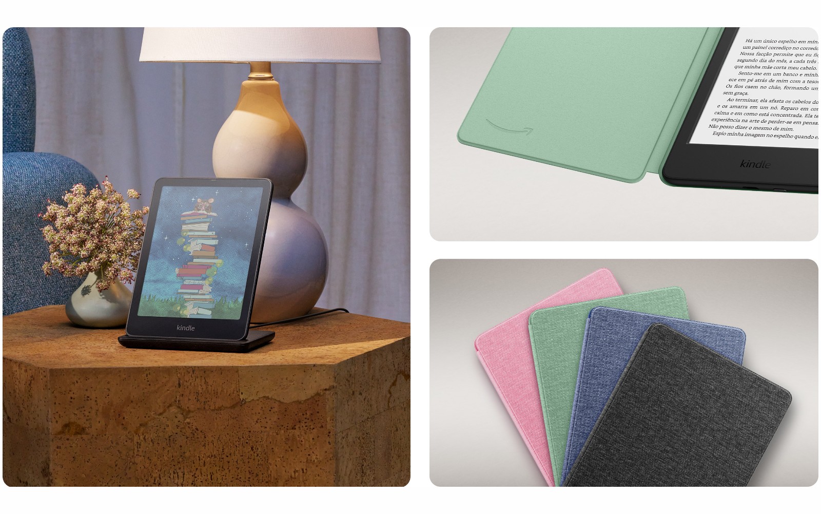 Novo Kindle Colorsoft da Amazon