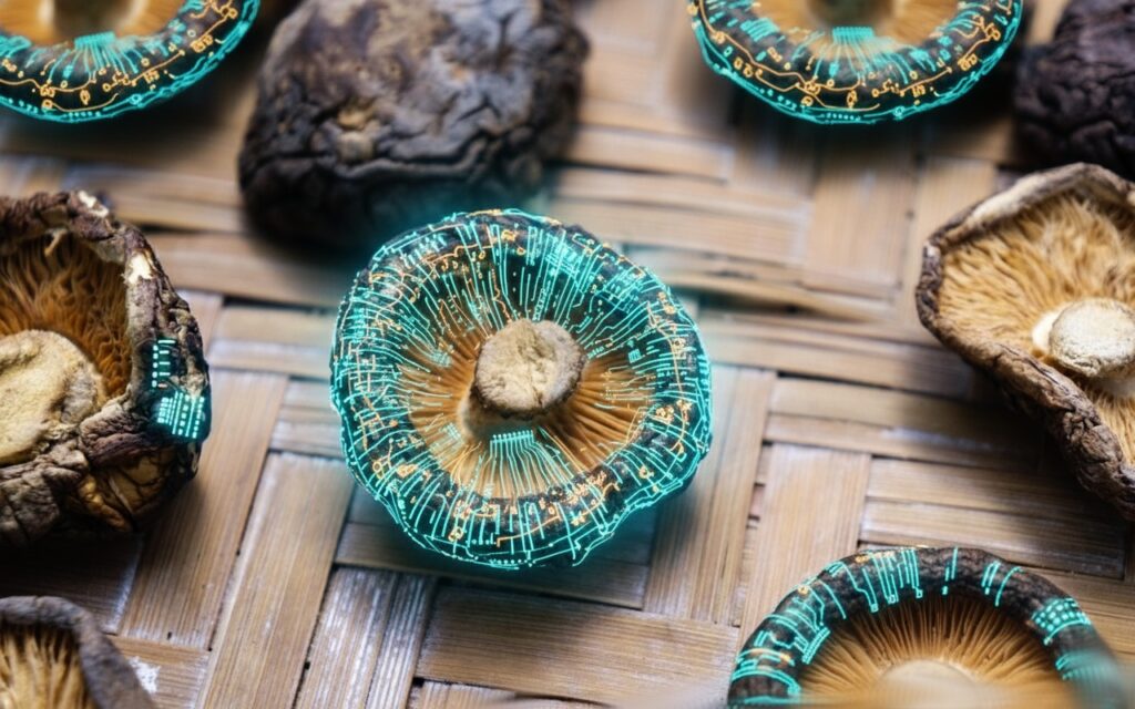 Computador é feito de fungos de cogumelo shiitake na Universidade de Ohio com chips de memória que chegam a 6 GHz