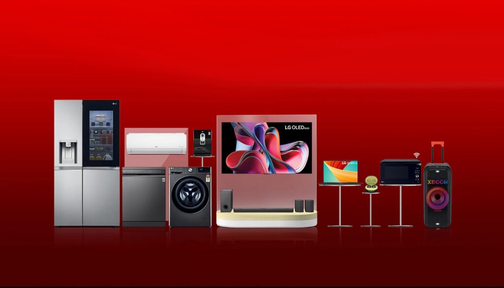 LG libera lista de cupons de Black Friday com até 20% OFF em TVs, Ar-condicionado, Monitores e mais
