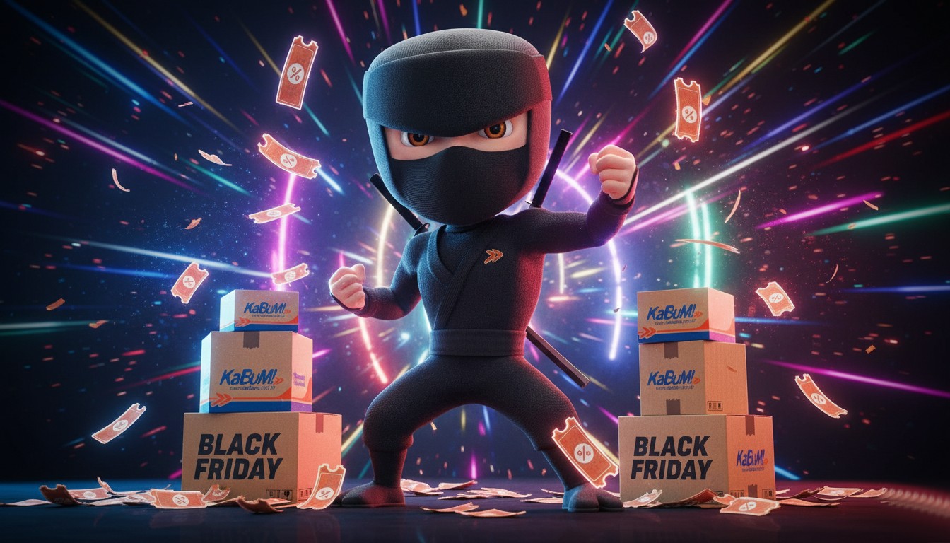 KaBuM! Black Friday: Liberou Cupons com Até 20% OFF em Tecnologia – Acabam rápido