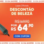 Escova Secadora Britânia 3 em 1 Cerâmica Infrared BES13VD R$ 64,90