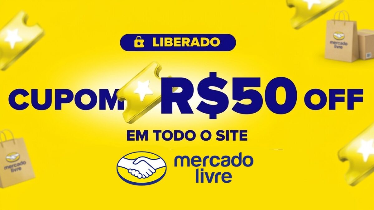 Cupom Mercado Livre R$50 OFF