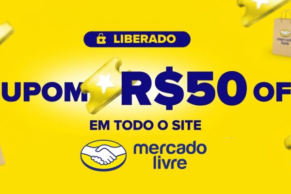 Cupom Mercado Livre R$50 OFF