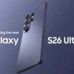 Smartphone Samsung Galaxy S26 Ultra em destaque