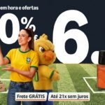 Banner promocional da Amazon 6.6 destacando descontos de até 60% em tecnologia e casa.