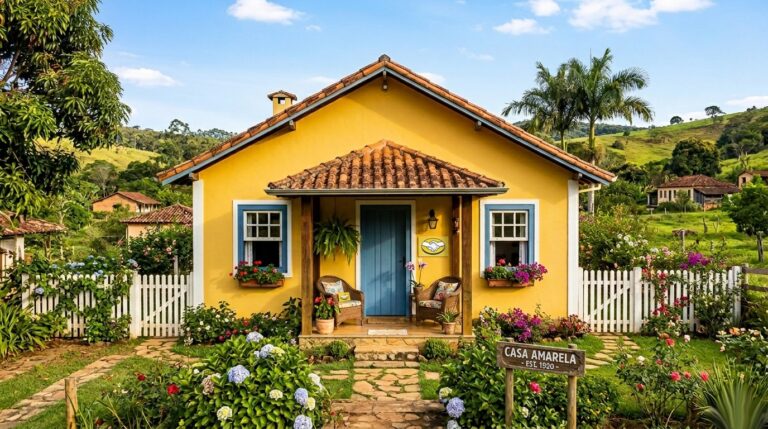 Sala decorada de forma moderna representando a categoria de Casa e Decoração do Mercado Livre.